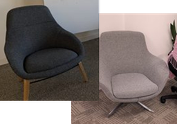 [#B12-34] Lounge, high back guest chairs, various colours throughout