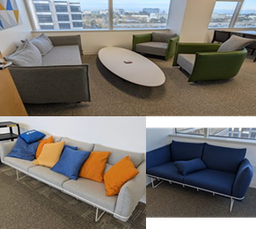 [#B6-37] Lounge, long sofa