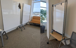 [#F4-58] Whiteboard, mobile whiteboards, various styles throughout