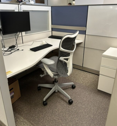 [#A2-69] Blue canvas workstations 