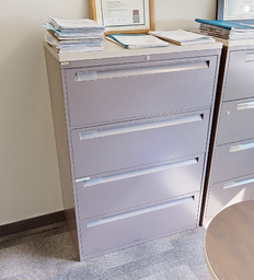 [#D10-6] 4-Drawer File Cabinet