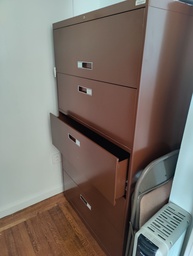 [#D12-40] 5 Drawer Lateral Brown - 36"