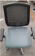 [#B13-64] Sillas  Giratoria Con Ruedas / Chair Focus Verde