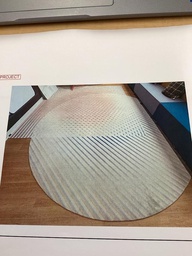 [#I3-11] Moooi Geometric Rug (Polyamide - will need cleaned)