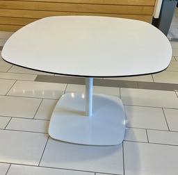 [#C4-36] Square Table - white 42 D