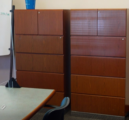 [#D12-25] Filing Cabinet - 6 Drawer, Wood