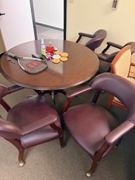 [#B9-2] Chairs w/ Purple Cushion