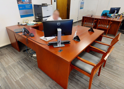 [#E7-5] Desk - U-Shaped 