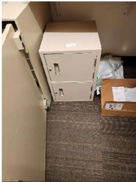 [#D16-47] Small 2 Door Cabinet