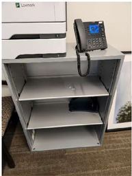 [#D1-57] Metal Bookshelf