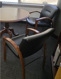 [#B9-17] Black Guest Chair