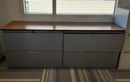 [#D20-29] wooden top 4 cabinet drawers