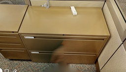 [#D6-8] Filing Cabinet - 2 Drawer, Beige