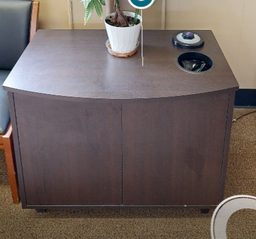 [#D20-10] 2 door coffee cabinet