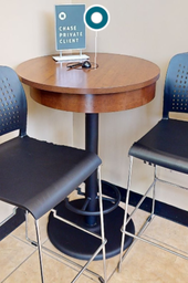 [#C12-15] Round standing lab table