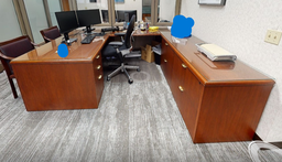 [#E7-11] Desk - u-shaped