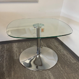 [#C4-15] Glass Side Table