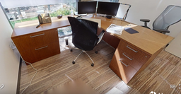 [#E6-9] L-Shaped desk