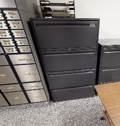 [#D16-12] Filing Cabinet - 4 Drawer, Metal