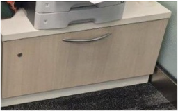 [#D5-23] 1 Drawer Credenza