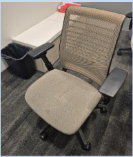 [#B13-36] Meeting Table Chairs for half moon table