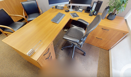 [#E6-4] L-shape desk