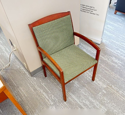 [#B9-7] Guest Chair - Green