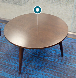 [#C3-6] Round coffee table