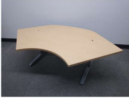[#E2-7] Desk, Corner, KI, 52, Maple