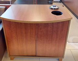 [#D20-7] 2 door wood cabinet