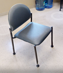 [#B4-10] Black cafe chairs