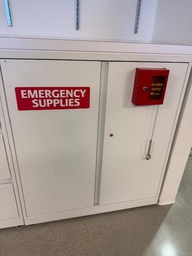 [#D20-7] 36" METAL STORAGE CABINET