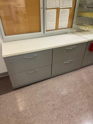 [#D6-100] 2 DRAWER FILE W/5' TOP