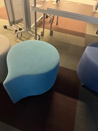[#B11-140] TEAL OTTOMAN
