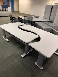 [#E10-150] 6'x4' CORNER SIT STANDS