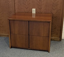[#D6-12] Wood File cabinet  