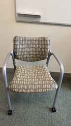 [#B8-21] Side Chair - Green / Beige