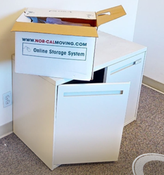 [#D5-17] 2 door steel cabinet