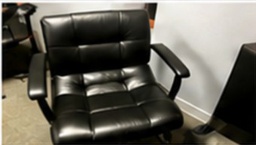 [#B8-11] Black Side Chair