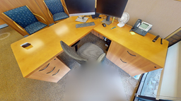 [#E6-3] L-shaped desk