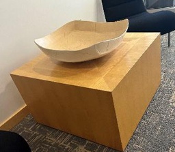 [#C3-59] Wooden square side table
