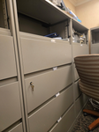 [#D12-16] Metal 5 drawer file