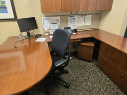 [#E6-] Right ped return with 2 drawer lateral file (RLF18302F)