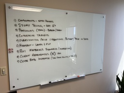 [#F0-124] 47x36/72x48 GLASS WHITEBOARD