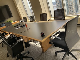[#C6-17] 144x38x30 CONF. TABLE