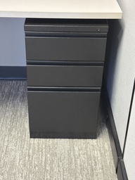 [#D16-88] 22x15x27 BLACK PED