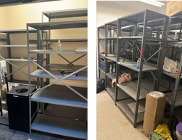 [#D14-3] Metal Shelves