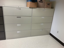 [#D10-137] 42 X 19 1/4 X 53 FILING CABINETS