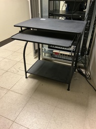 [#C1-204] 27 1/2 X 19 X 29 BLACK DESK