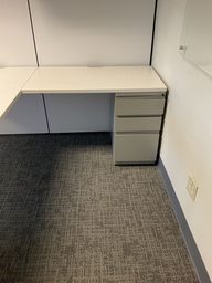 [#E3-214] 42X24X30 DESK WITH PEDESTAL